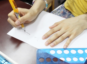 手作り指輪デザインの打ち合わせ